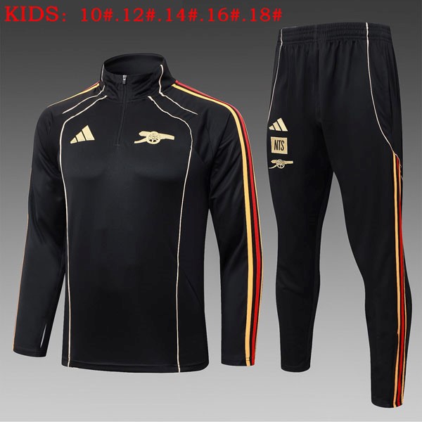 Ninos Sudadera De Training Arsenal 2026/27 Negro 2